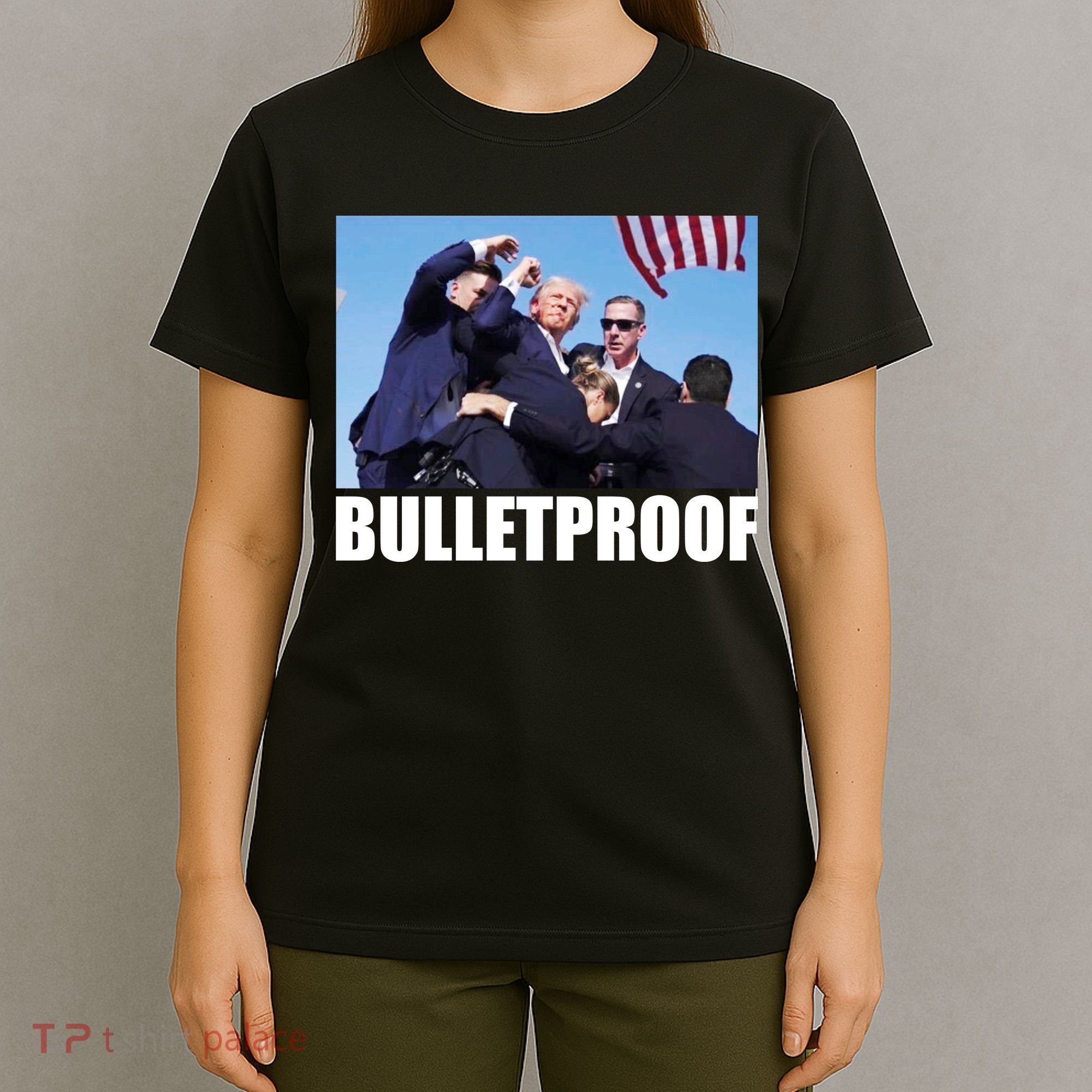 Bulletproof Trump 2024 Take America Back Pennsylvania Rally T-Shirt