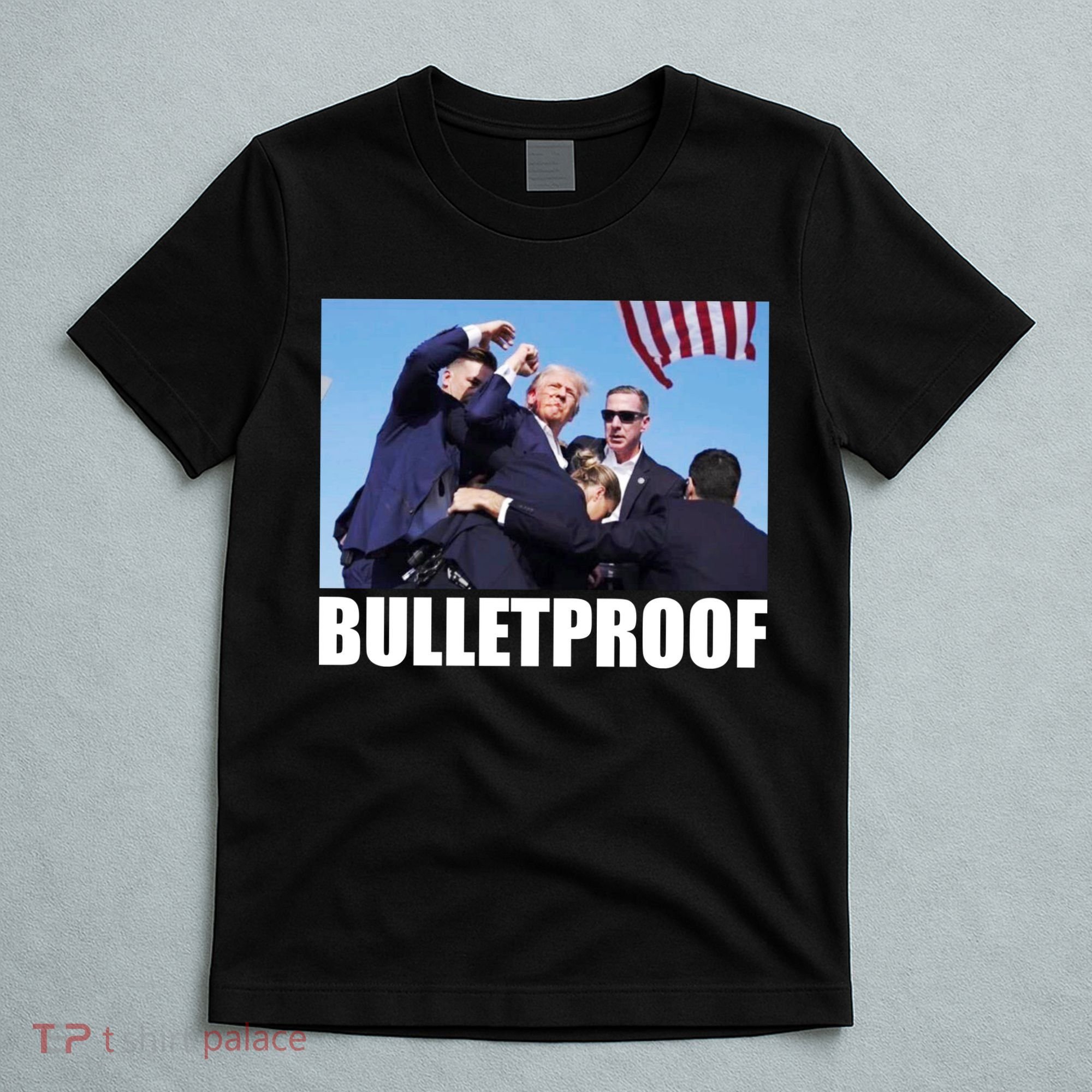 Bulletproof Trump 2024 Take America Back Pennsylvania Rally T-Shirt