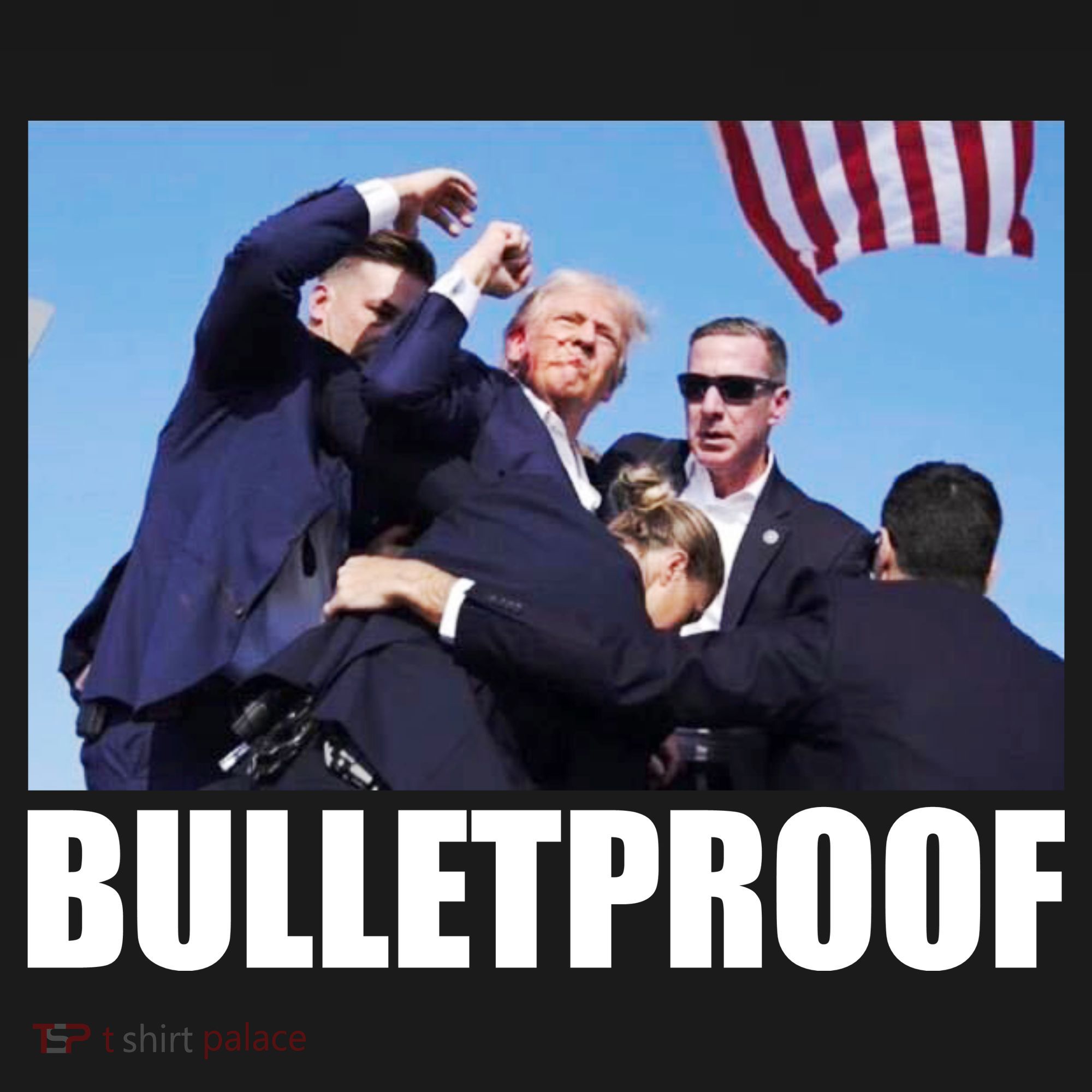Bulletproof Trump 2024 Take America Back Pennsylvania Rally Women's Hoodie
