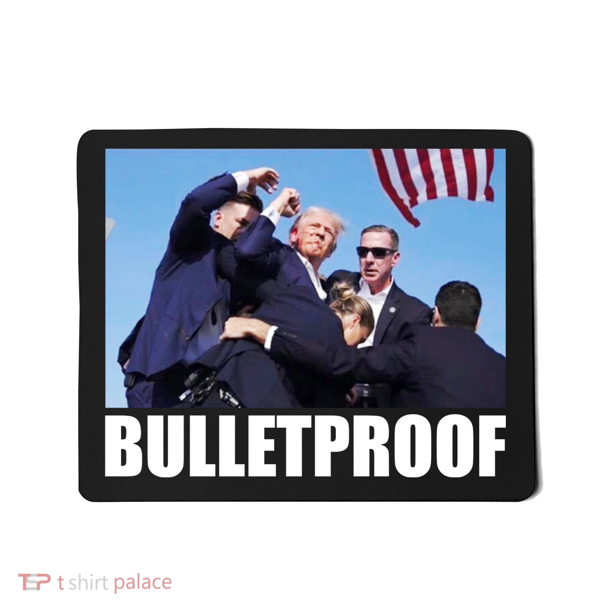 Bulletproof Trump 2024 Take America Back Pennsylvania Rally Mousepad