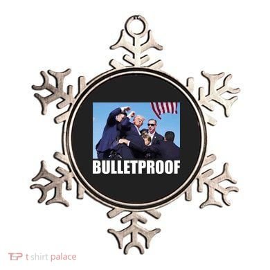 Bulletproof Trump 2024 Take America Back Pennsylvania Rally Ornament