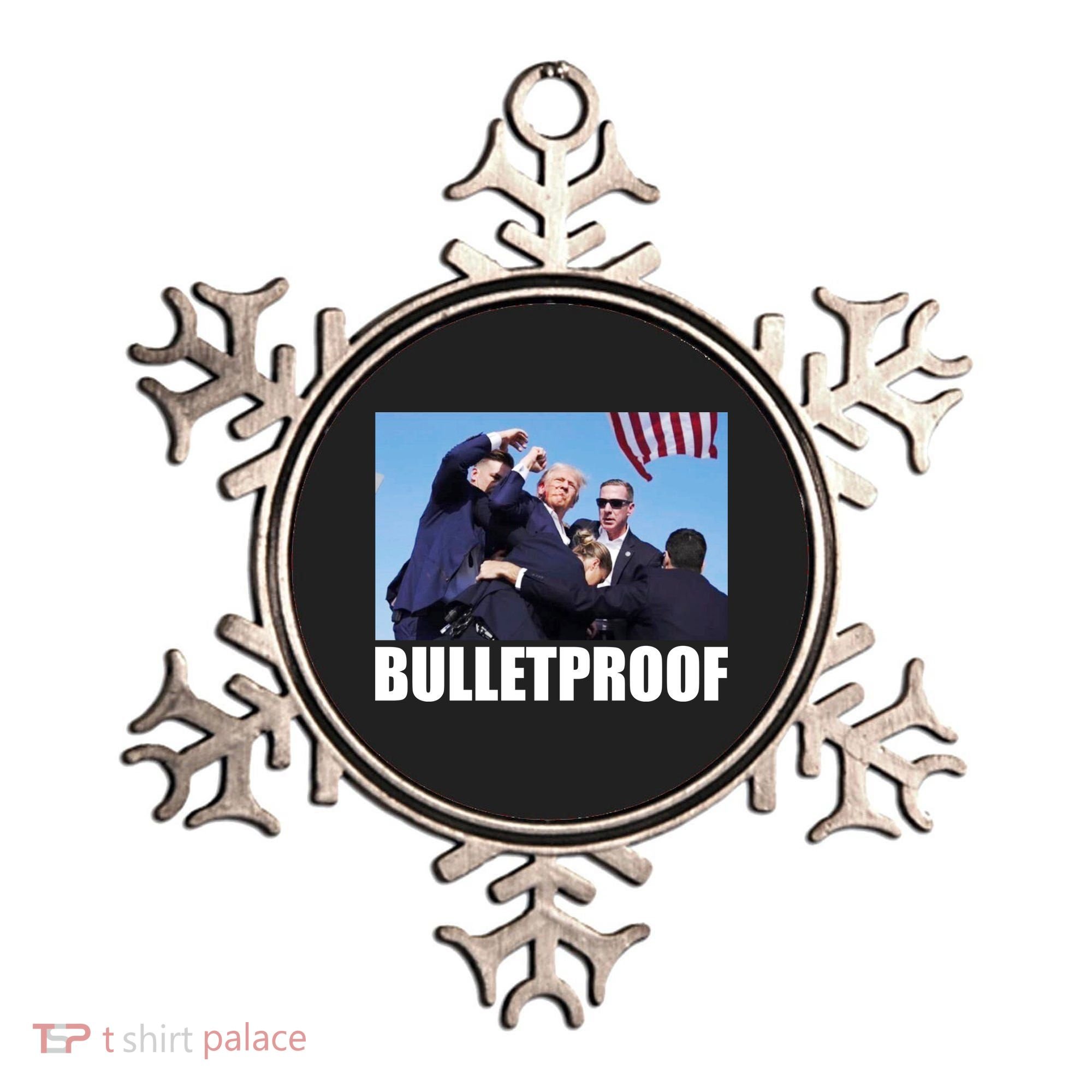 Bulletproof Trump 2024 Take America Back Pennsylvania Rally Ornament
