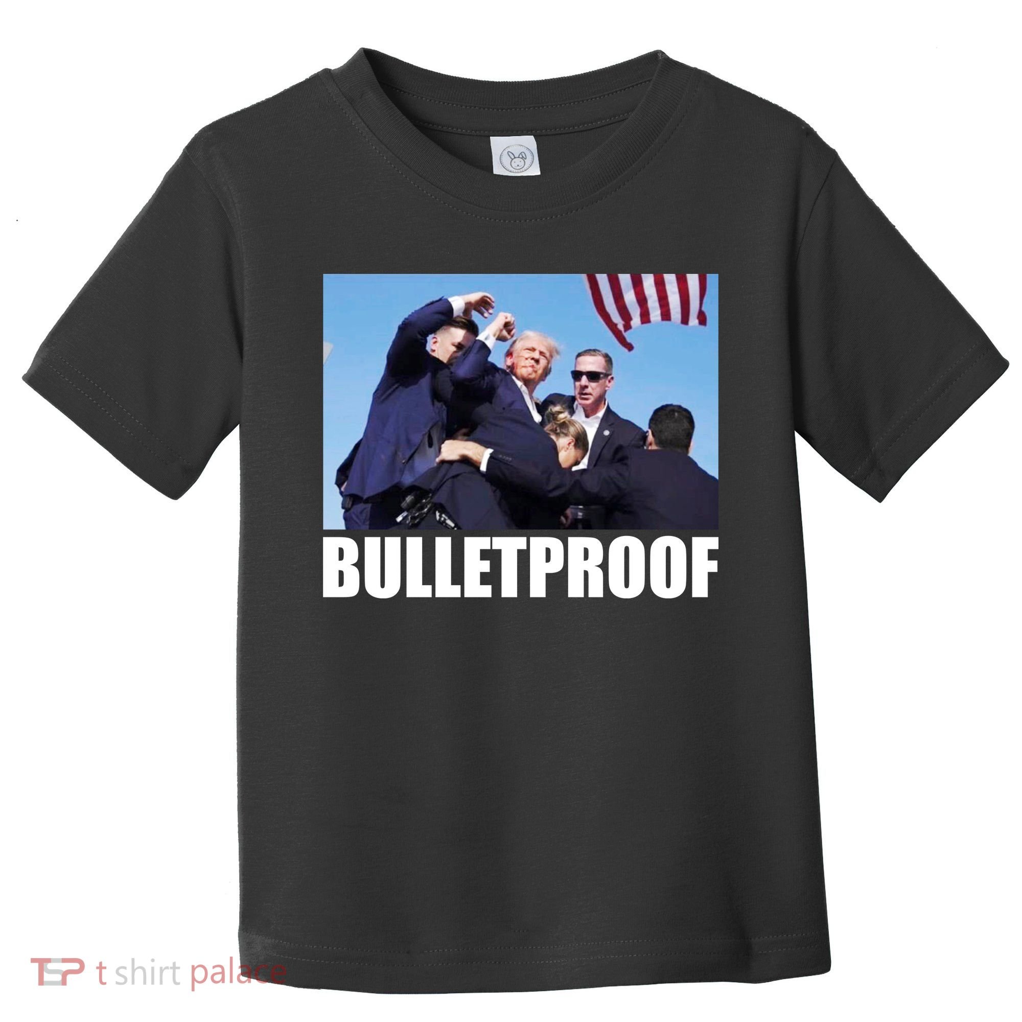 Bulletproof Trump 2024 Take America Back Pennsylvania Rally Toddler T-Shirt