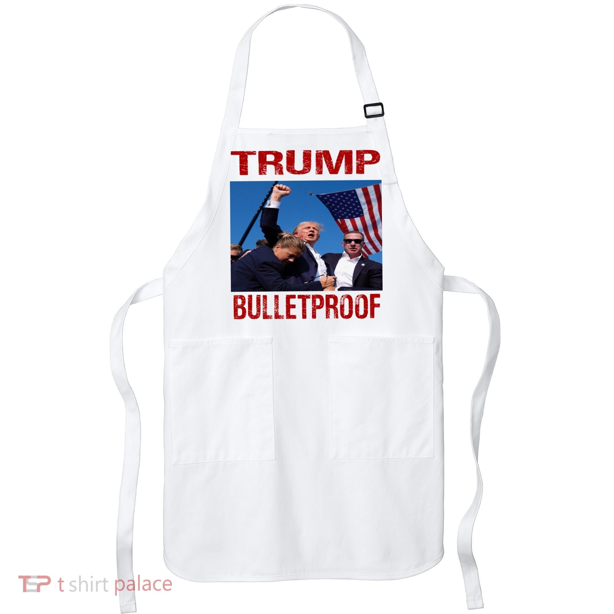 Bulletproof Trump 2024 Take America Back Pennsylvania Rally Apron