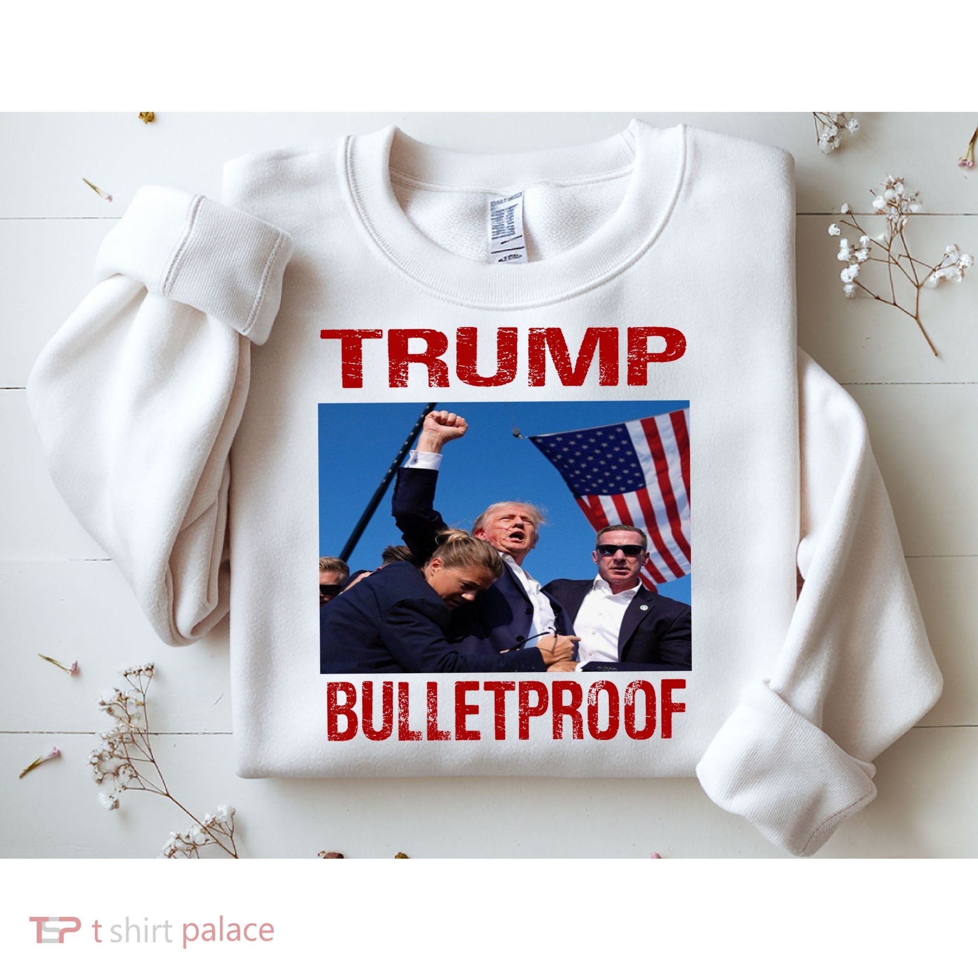 Bulletproof Trump 2024 Take America Back Pennsylvania Rally Sweatshirt