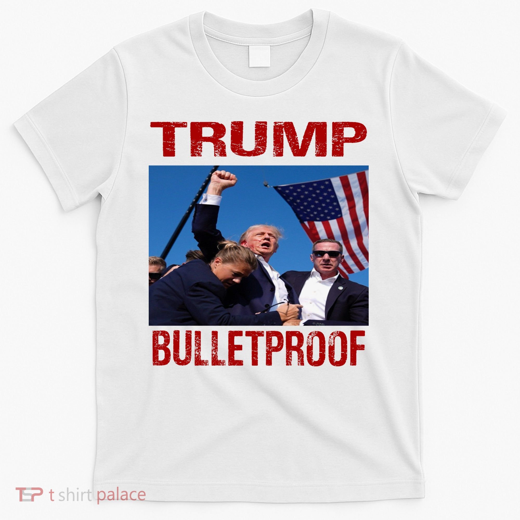 Bulletproof Trump 2024 Take America Back Pennsylvania Rally T-Shirt
