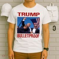 Bulletproof Trump 2024 Take America Back Pennsylvania Rally T-Shirt thumb 6