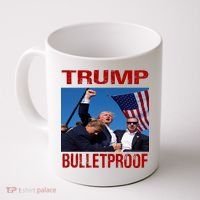 Bulletproof Trump 2024 Take America Back Pennsylvania Rally Coffee Mug thumb 0