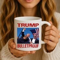Bulletproof Trump 2024 Take America Back Pennsylvania Rally Coffee Mug thumb 3
