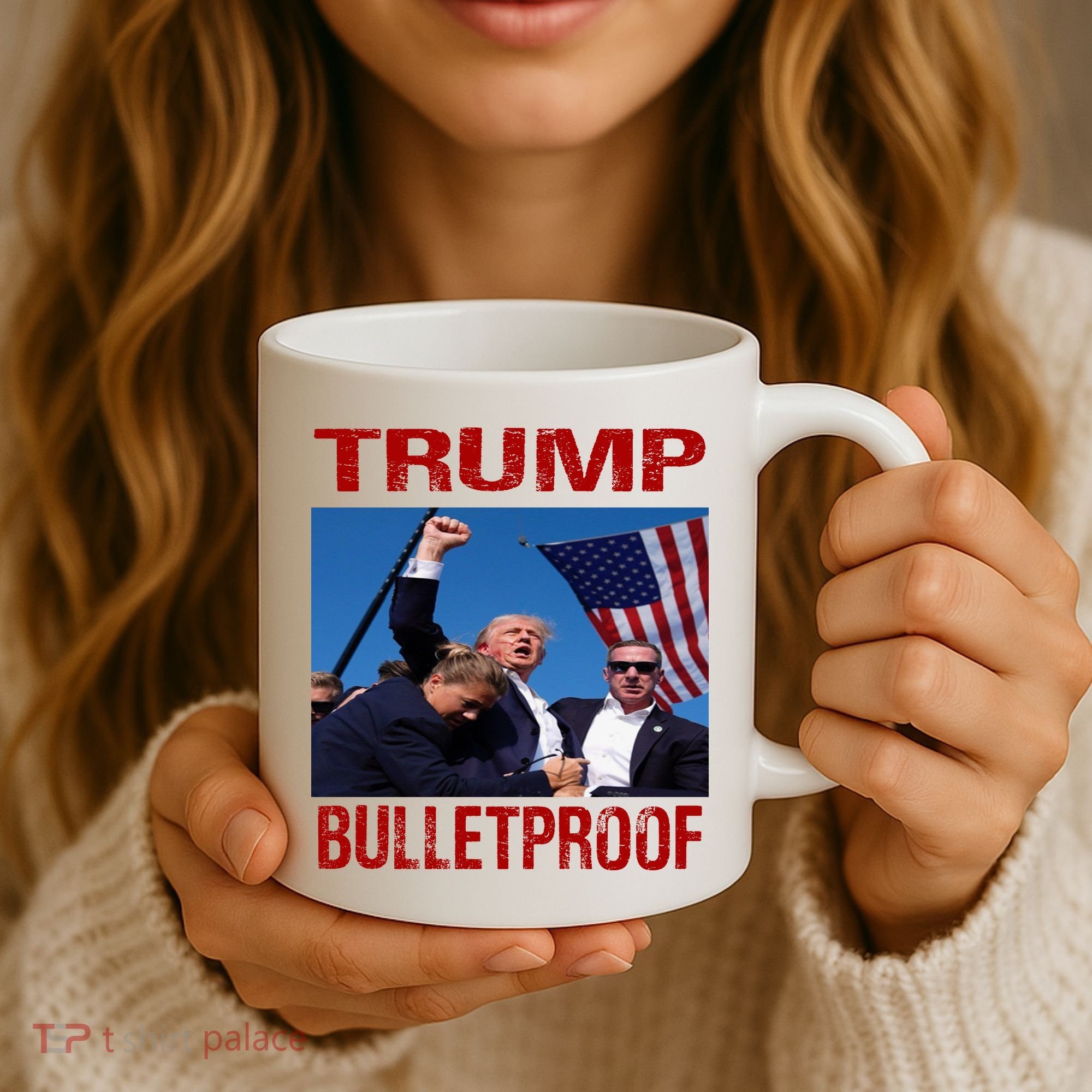 Bulletproof Trump 2024 Take America Back Pennsylvania Rally Coffee Mug