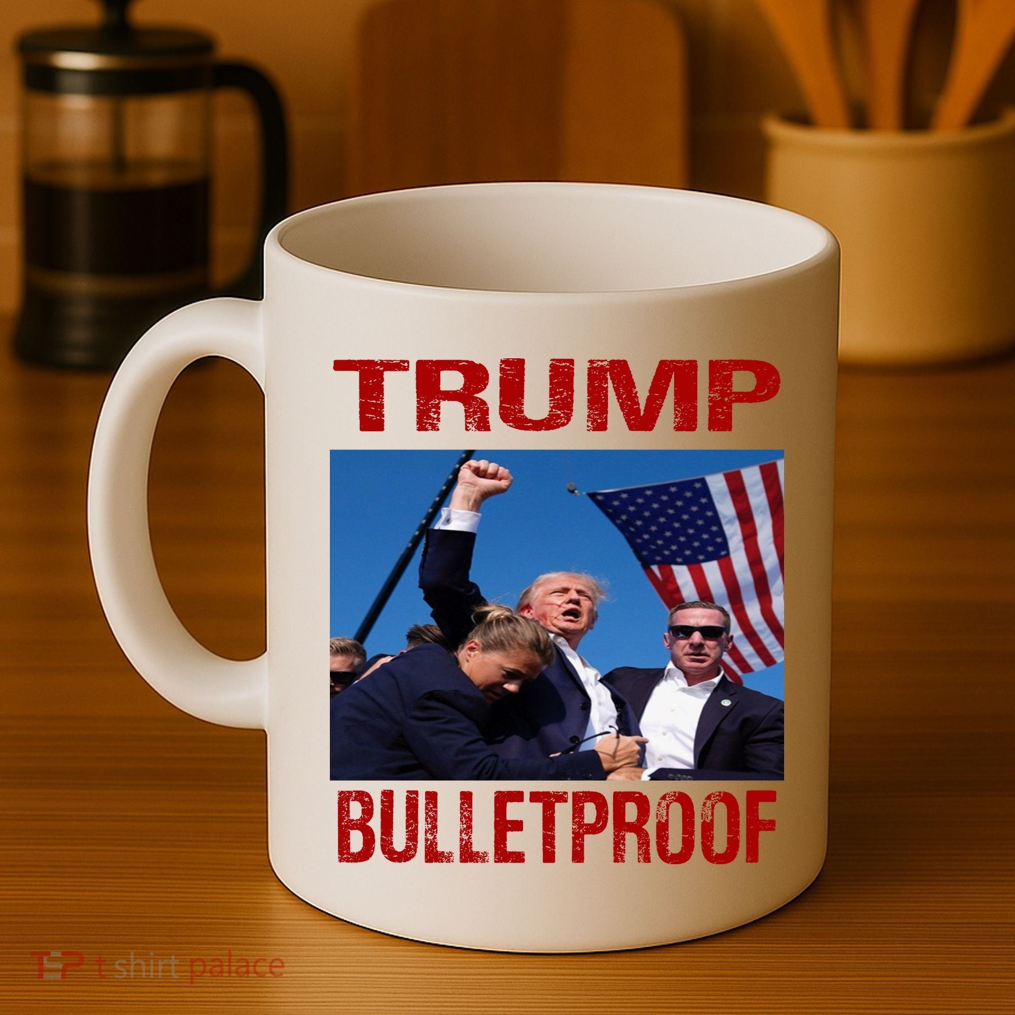 Bulletproof Trump 2024 Take America Back Pennsylvania Rally Coffee Mug