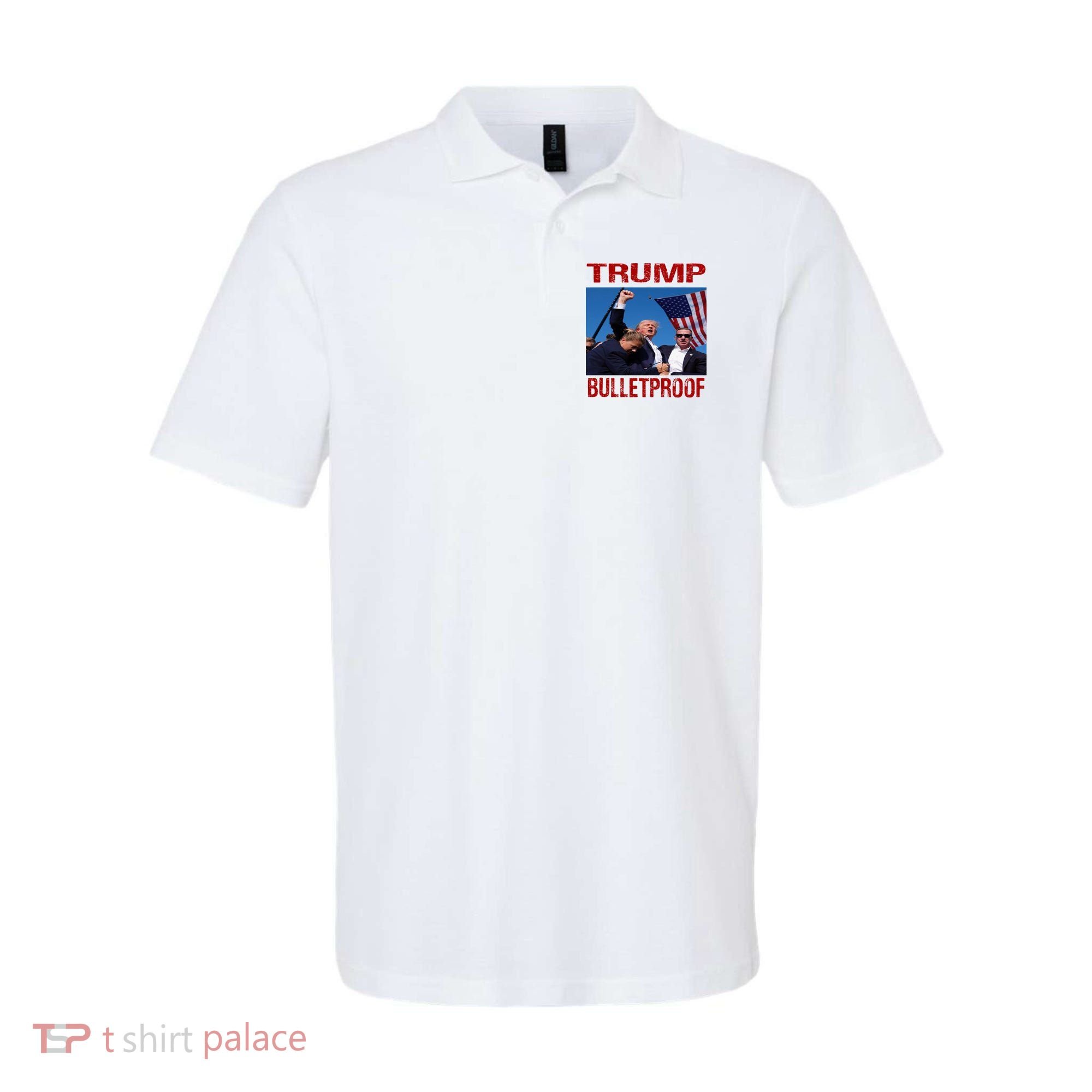 Bulletproof Trump 2024 Take America Back Pennsylvania Rally Polo