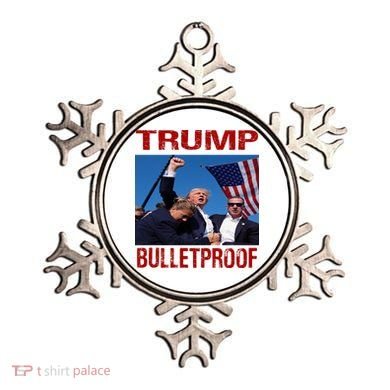 Bulletproof Trump 2024 Take America Back Pennsylvania Rally Ornament