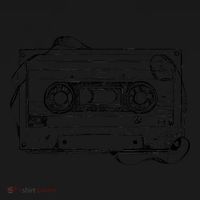 Back To 80S 90S Mix Tape Music Sketch Drawing Music Tape Toddler Hoodie thumb 2