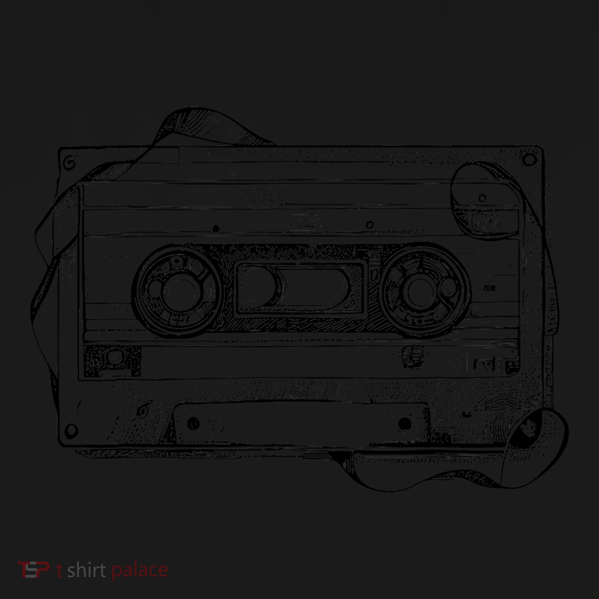 Back To 80S 90S Mix Tape Music Sketch Drawing Music Tape Tote Bag