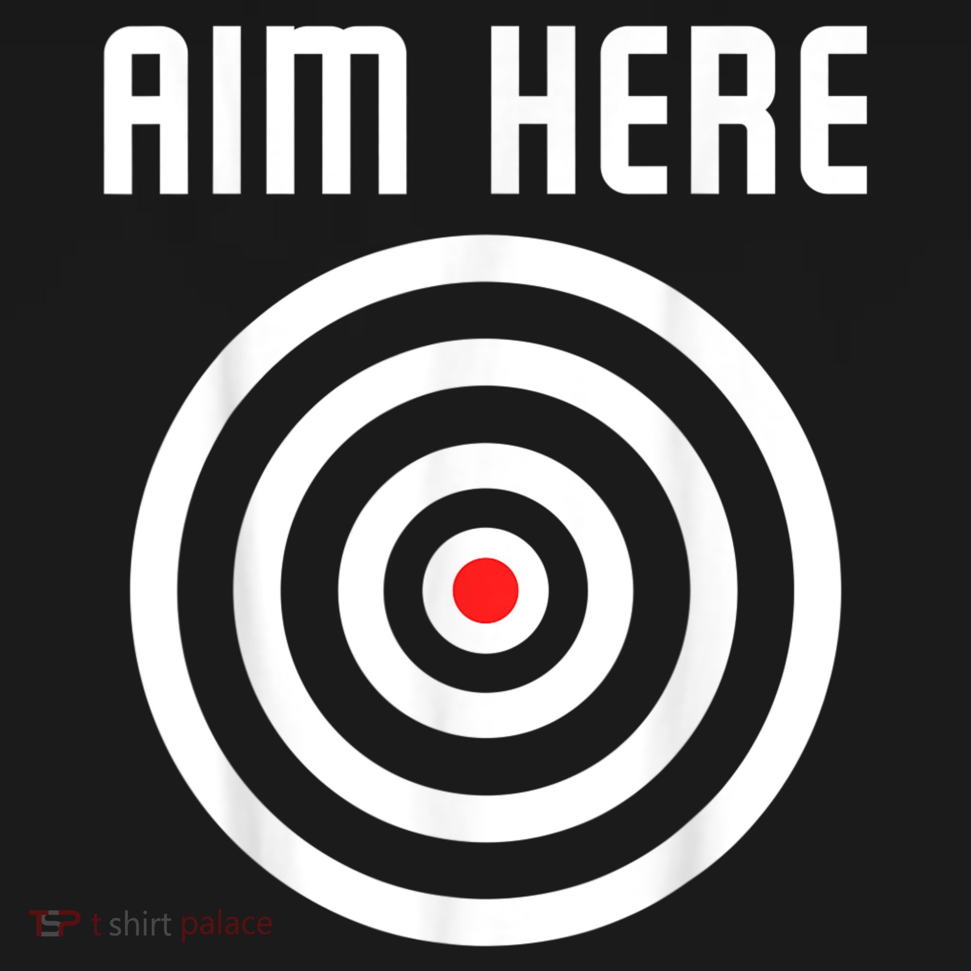 Bullseye Target Aim Here Darts Players Shooting Pajama Set