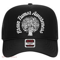 Brain Tumor Awareness Gift Happy Cancer Apparel Great Gift Hat thumb 0
