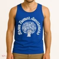Brain Tumor Awareness Gift Happy Cancer Apparel Great Gift Tank Top thumb 3