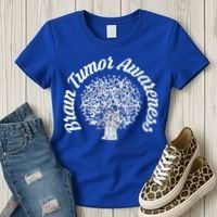 Brain Tumor Awareness Gift Happy Cancer Apparel Great Gift Women's T-Shirt thumb 3