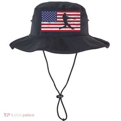 Baseball Team American Flag Usa Gift Bucket Hat