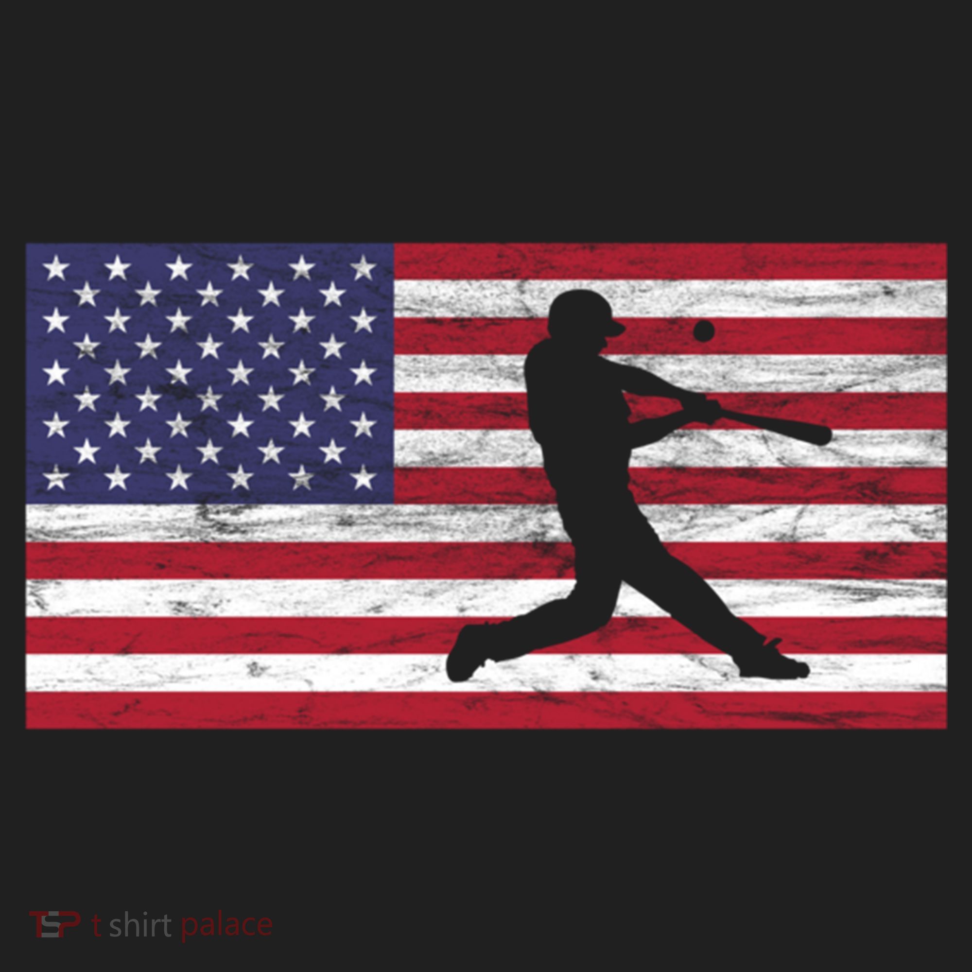 Baseball Team American Flag Usa Gift Beanie
