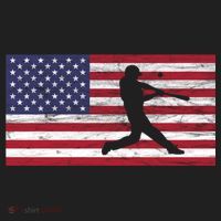 Baseball Team American Flag Usa Gift Hat thumb 2