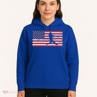 Baseball Team American Flag Usa Gift Hoodie thumb 5