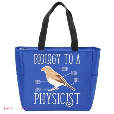 Biology To A Physicist Funny Physics Funny Gift Tote Bag