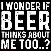 Beer Thinks About Me Graphic Novelty Sarcastic Adult Humor Coffee Mug thumb 5