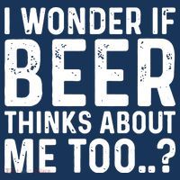 Beer Thinks About Me Graphic Novelty Sarcastic Adult Humor Visor thumb 3