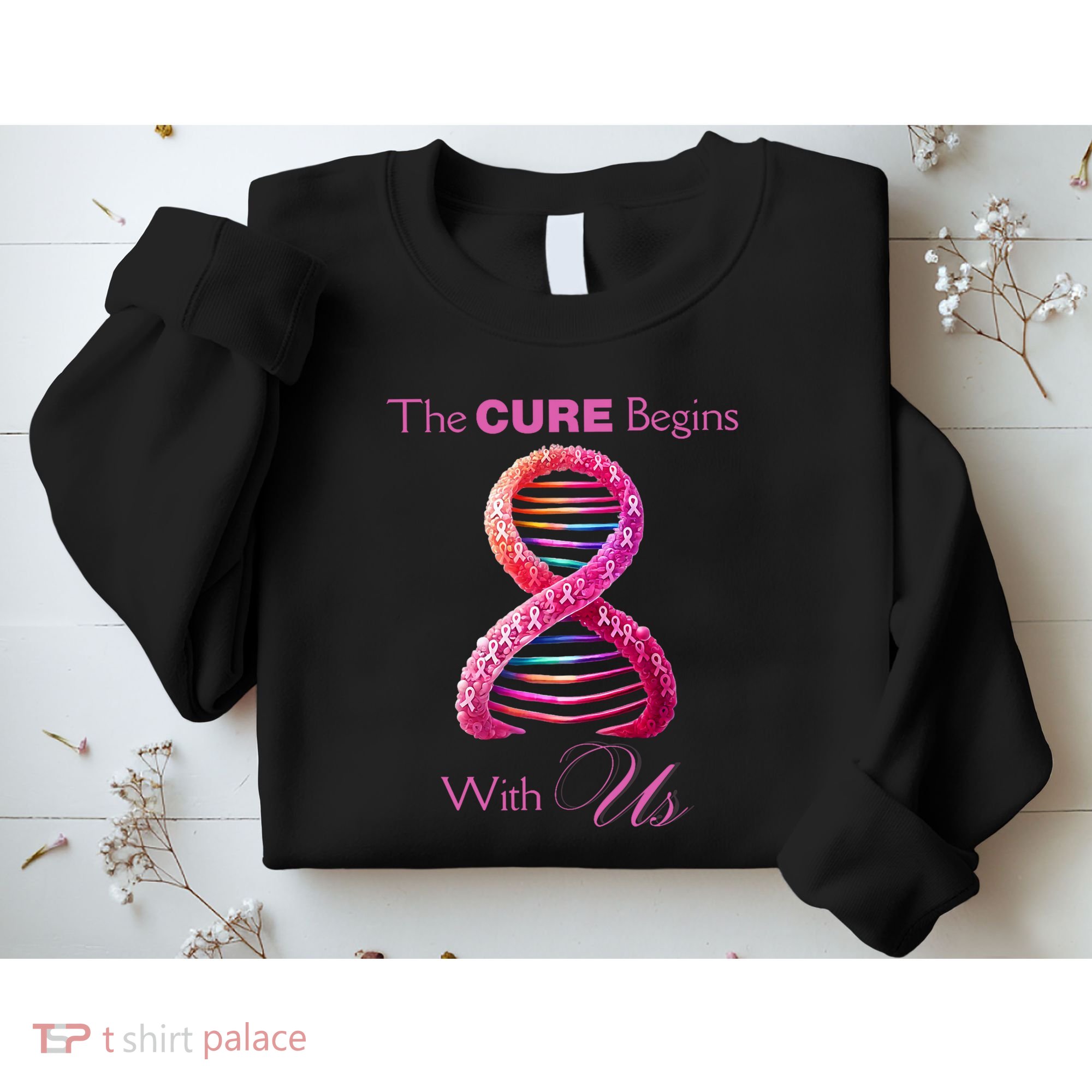 Banding Together Against Breast Cancer Sweatshirt