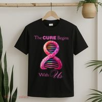 Banding Together Against Breast Cancer T-Shirt thumb 2