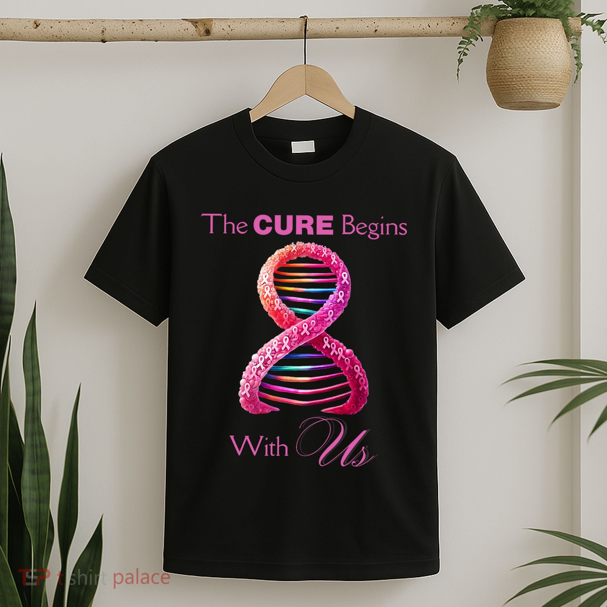 Banding Together Against Breast Cancer T-Shirt
