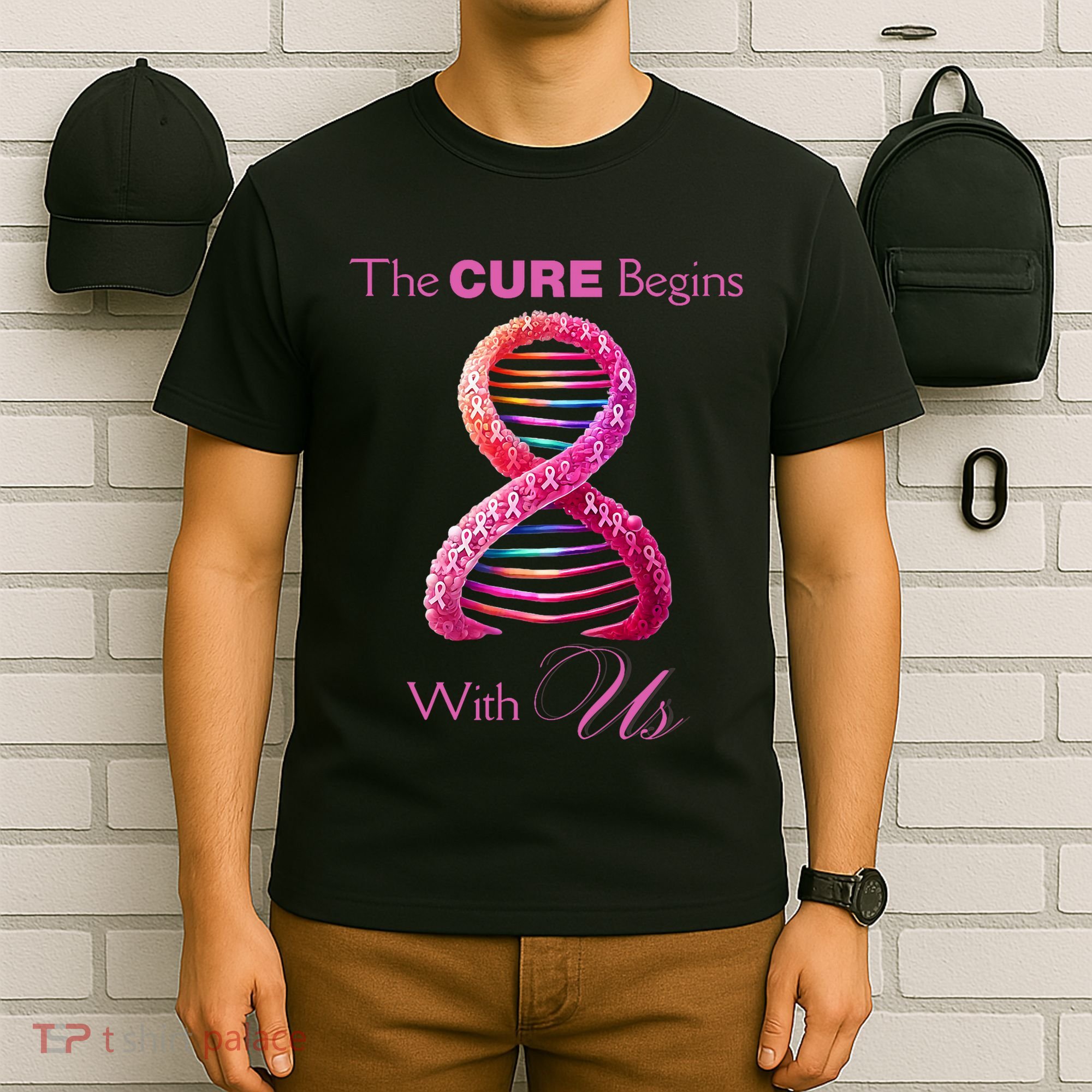 Banding Together Against Breast Cancer T-Shirt