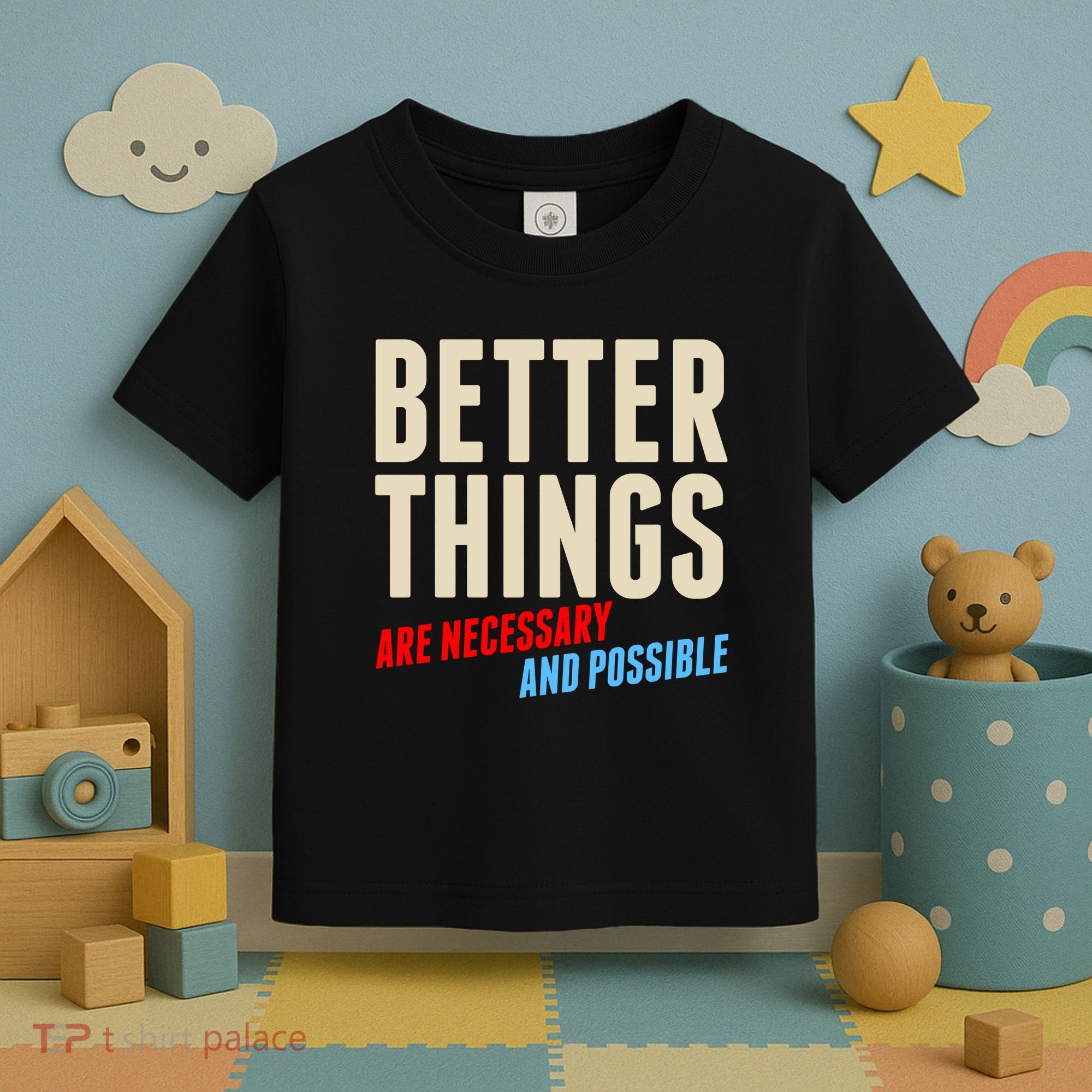 Better Things Are Necessary And Possible Toddler T-Shirt