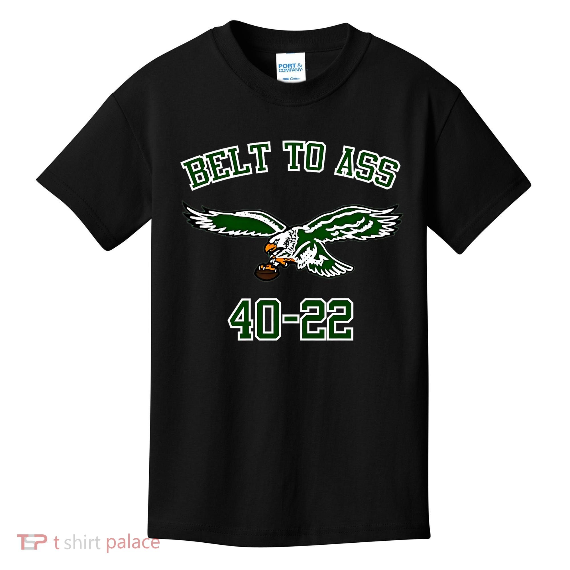 Belt To Ass 40 22 Kids T-Shirt