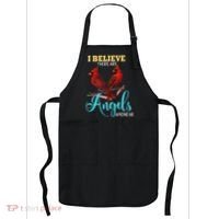 Believe There Are Angels Among Of Us Cardinal Bird Lovers Apron thumb 0