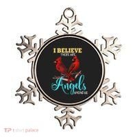 Believe There Are Angels Among Of Us Cardinal Bird Lovers Ornament thumb 0
