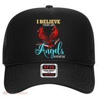 Believe There Are Angels Among Of Us Cardinal Bird Lovers Hat thumb 0