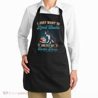 Boston Terrier American Gentleman Bibliophile Book Lover Apron thumb 2