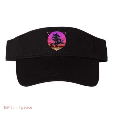 Bonsai Tree Art Japanese Retro Vaporwave Vintage 80s 90s Visor
