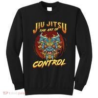 Bjj The Art Of Control Grappling Jiu Jitsu Foo Dog Sweatshirt thumb 0