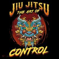Bjj The Art Of Control Grappling Jiu Jitsu Foo Dog Coffee Mug thumb 5