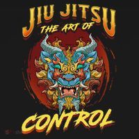 Bjj The Art Of Control Grappling Jiu Jitsu Foo Dog Women's Hoodie thumb 2