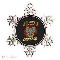 Bjj The Art Of Control Grappling Jiu Jitsu Foo Dog Ornament thumb 0