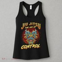 Bjj The Art Of Control Grappling Jiu Jitsu Foo Dog Women's Tank Top thumb 3