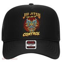 Bjj The Art Of Control Grappling Jiu Jitsu Foo Dog Hat thumb 0