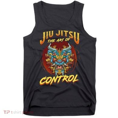 Bjj The Art Of Control Grappling Jiu Jitsu Foo Dog Tank Top