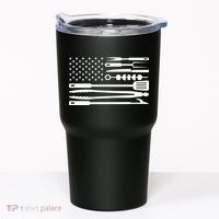 BBQ Tools American Flag Tumbler thumb 0