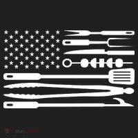 BBQ Tools American Flag Tumbler thumb 3
